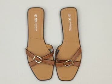 sandały niebieskie ccc: Klapki damskie, rozmiar 42 — 1