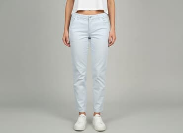 sizeer buty air force: Spodnie materiałowe damskie, rozmiar S — 6