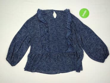 granatowe bluzki: H&M, Bluzka damska, rozmiar M — 5