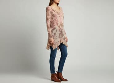 bluzki indygo: Didi, Tunika damska, rozmiar L — 7