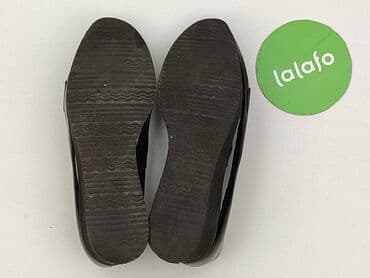 buty na koturnie z futerkiem: Półbuty damskie, rozmiar 37 — 5