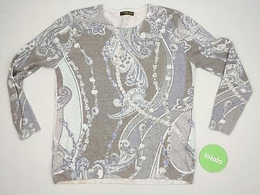 adagio sweter kaszmir: Les étoiles claires Paris, Sweter damski, rozmiar XL — 2