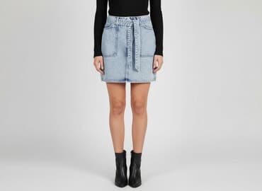 jeansowe spódniczka z guzikami noisy may: Noisy May, Spódnica damska, rozmiar XS — 7