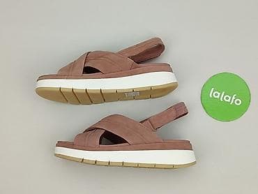 klapkach tekst: Clarks, Sandały damskie, rozmiar 39 — 3