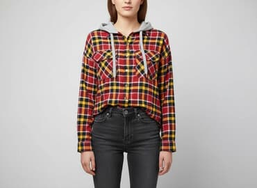 czerwona koszula sinsay: Sinsay, Koszula damska, rozmiar S — 1