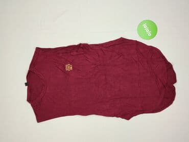 obcisła sukienka czerwona: T-shirt damski, rozmiar S — 2