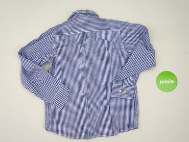 cropp koszulka oversize: Shirt 11 years, condition - Very good, pattern - Cell, color - Blue — 3