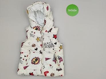 sweter w paski z serduszkiem: Kamizelka, Zara, 4-5 lat, 104-110 cm, stan - Bardzo dobry — 2