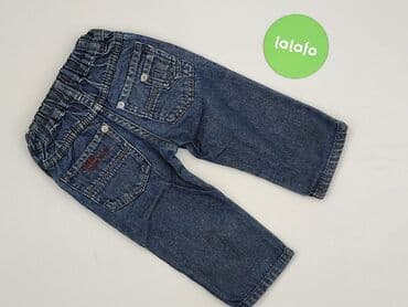 spodnie bojówki new yorker: Spodnie jeansowe, Next, 12-18 miesięcy, stan - Idealny — 3