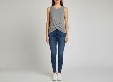 bluzki wyszczuplające sylwetkę: Janina, Top damski, rozmiar L — 8