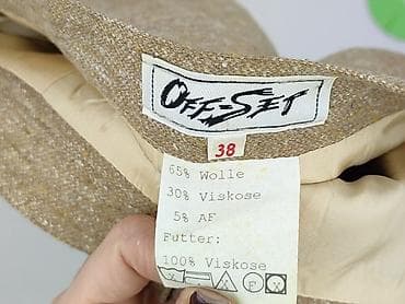what material is that: Off-White, Spódnica damska, rozmiar M — 4