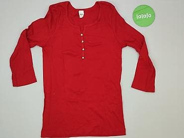 czerwona bluza pull: Bluzka damska, rozmiar M — 2