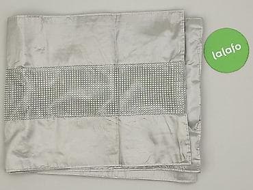 worek: Obrus 174 x 34, kolor - Srebny, stan - Bardzo dobry — 3
