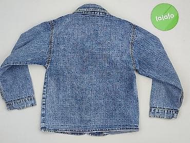 bluza boxy: Dziecięca kurtka jeansowa, 5-6 lat, 110-116 cm, stan - Bardzo dobry — 3