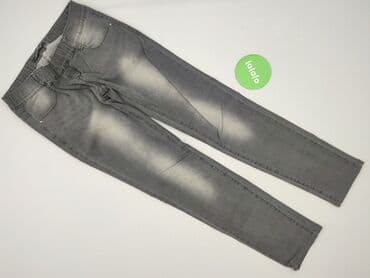 szare szerokie jeansy: Miss RJ, Jeansy damskie, rozmiar M — 2