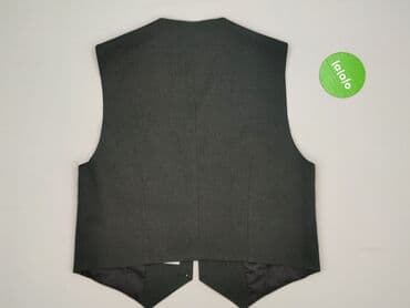 kurtki zimowe 50 style: Kamizelka garniturowa dla mężczyzn, rozmiar M — 3