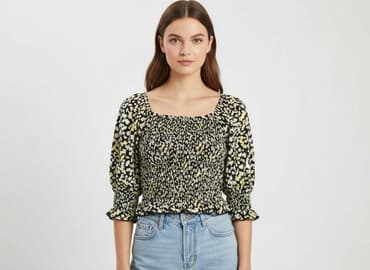 sukienka ciążowa zwiewna: Bluzka damska, rozmiar M — 7