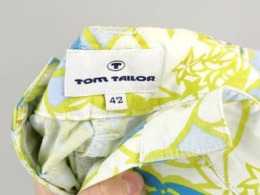 spodnie na lato plus size: Tom Tailor, Spodnie materiałowe damskie, XL — 4