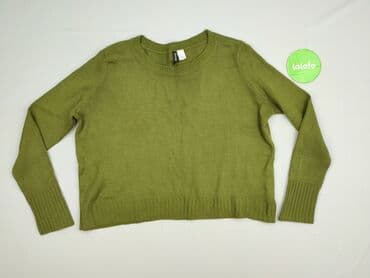 szmaragdowy sweter: H&M Divided, Sweter damski, rozmiar M — 3