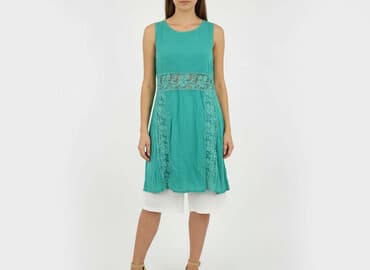 sukienki jasne: Sukienka damska, rozmiar M — 5