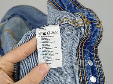 biala kurtka: H&M, Kurtka jeansowa damska, rozmiar L — 5