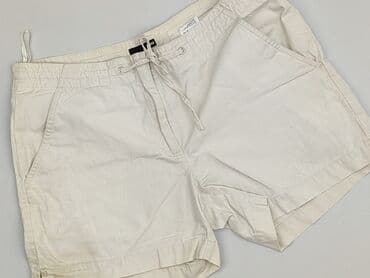 białe spodenki damskie hm: H&M, Szorty damskie, rozmiar M — 1