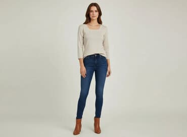 croft and barrow tops: Cherokee, Bluzka damska, rozmiar M — 6