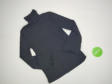 sweter czarny: Shein, Golf damski, rozmiar L — 3