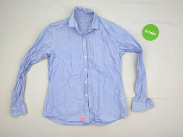 niebieska bluzki koszulowe: Сорочка жіноча, розмір L — 3
