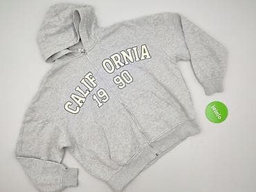 szara bluza pull and bear: Bershka, Bluza z kapturem damska, rozmiar XS — 2