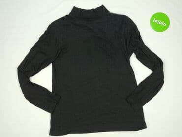 bluzka czarna z tiulem: Women's blouse, size S — 2