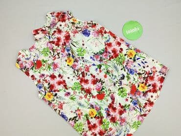 eleganckie bluzki w kwiaty: Bluzka damska, rozmiar XL — 3