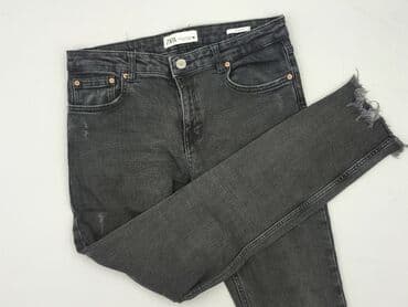 ripped jeans: Zara, Jeansy damskie, rozmiar M — 1