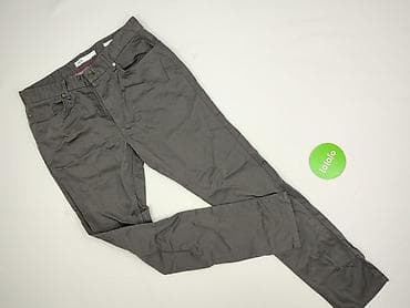 pull and bear dzwony: Zara, Material trousers for women, size M — 2