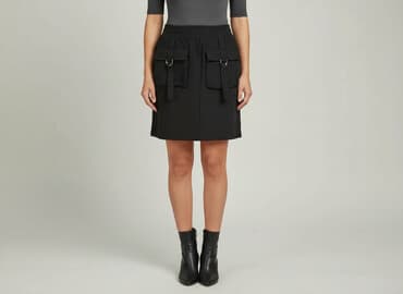 spódnice czarne z paskiem: HDM, Spódnica damska, rozmiar M — 1