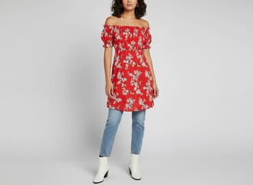 sukienka opadajace ramiona: Sukienka damska, rozmiar M — 1