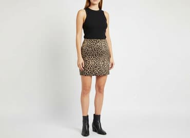 spódnice w zwierzęce wzory: Spódnica damska, rozmiar S — 6
