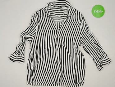 koszula zielone paski: Bershka, Koszula damska, S — 2