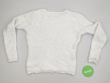 szara bluza pull and bear: Sweter damski, rozmiar L — 3