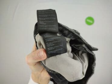 legginsy z wysokim stanem modelujące: Jeansy damskie, L — 6