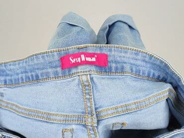 damskie krótkie spodenki jeansowe: Szorty damskie, rozmiar M — 4