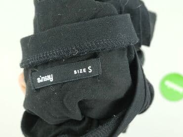 koszulka w paski z serduszkiem: Sinsay, T-shirt damski, rozmiar S — 4