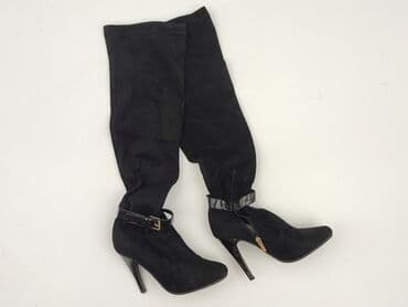 trampki do sukienki wieczorowej: High boots for women, 38, condition - Good — 1