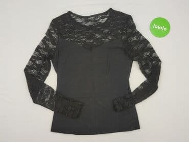 czarne bluzki krótki rękaw obcisła: Tom Rose, Women's blouse, size M (EU 38) — 2