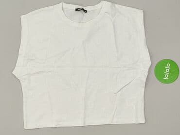 białe t shirty sinsay: Sinsay, T-shirt damski, rozmiar M — 3