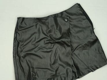 spódnica eko skóra plus size: Szorty damskie, M — 1