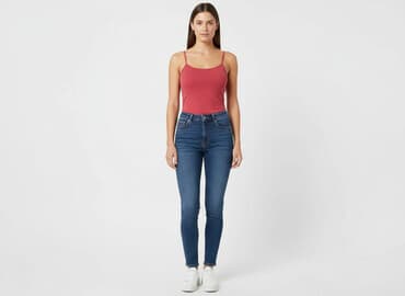 cropp bluzki z krótkim rękawem: Top damski, rozmiar M — 6