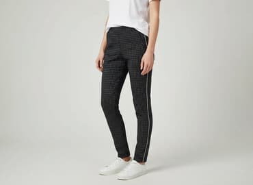 spodnie w kratke reserved: Reserved, Spodnie materiałowe damskie, rozmiar XS — 1