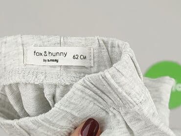rajstopy mikrofibra: Sweatpants, Fox&Bunny, 1-3 months, condition - Perfect — 4