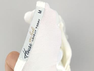 sweter z przezroczystymi rękawami: Bluzka damska, rozmiar M — 4